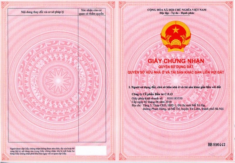 Thủ tục sang tên sổ hồng mới nhất